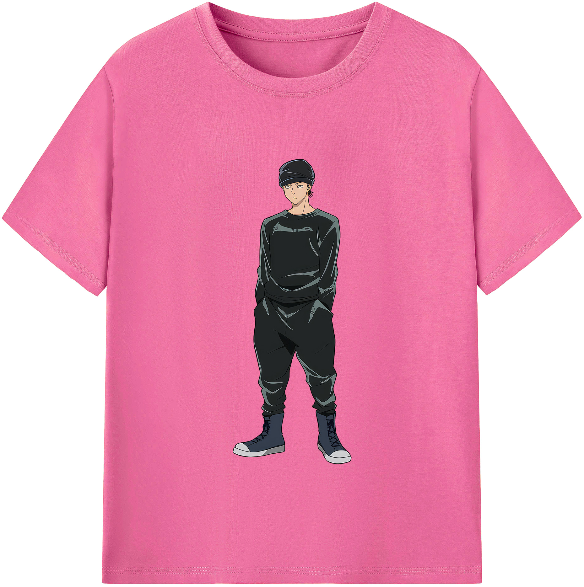 （画像用） 呪術廻戦 Jujutsu Kaisen レディースカジュアルプリントTシャツ（綿100％）